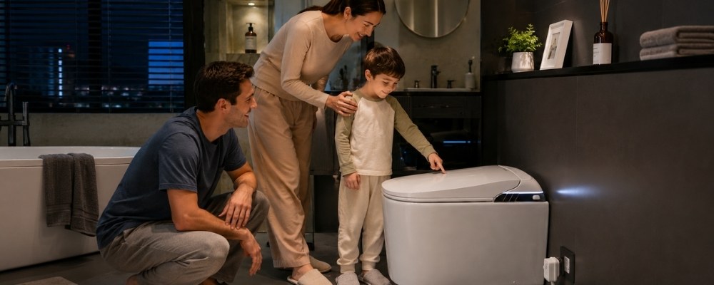Is a Smart Toilet Good for Families?