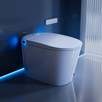 Sanyipace S003W Smart Bidet Toilet Built-in Tank, Dual Flush, Summer Mode 1.28/1.6 GPF
