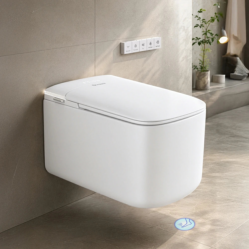 Sanyipace Cove Velma-S Wandhängendes Dusch-WC | SG06Pro-Mute