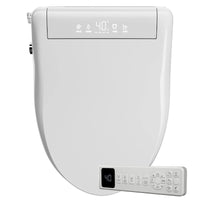Sanyipace Bidet Toilet Seat V-Shaped Narrow Front with, Heated Seat, Warm Water, Elongated Seat| SV01W