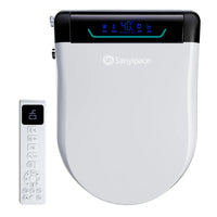 Sanyipace Smart Bidet Toilet Seat with Warm Water, Heated Seat, Warm Air Dryer, Elongated Seat | SU01B