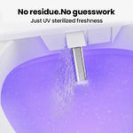 Sanyipace Aira WarmCare SD01Pro Smart Toilet self-cleaning bidet nozzle with UV sterilization