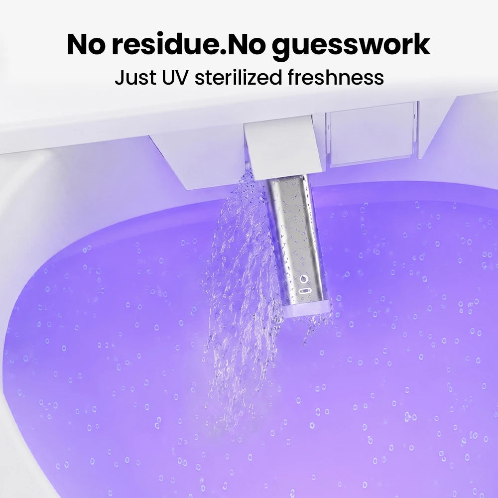 Sanyipace Aira WarmCare SD01Pro Smart Toilet self-cleaning bidet nozzle with UV sterilization