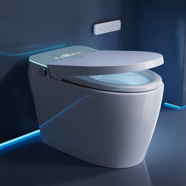 Luxury Tankless Smart Toilet with Instant Hot Water and Self-Cleaning | S001W