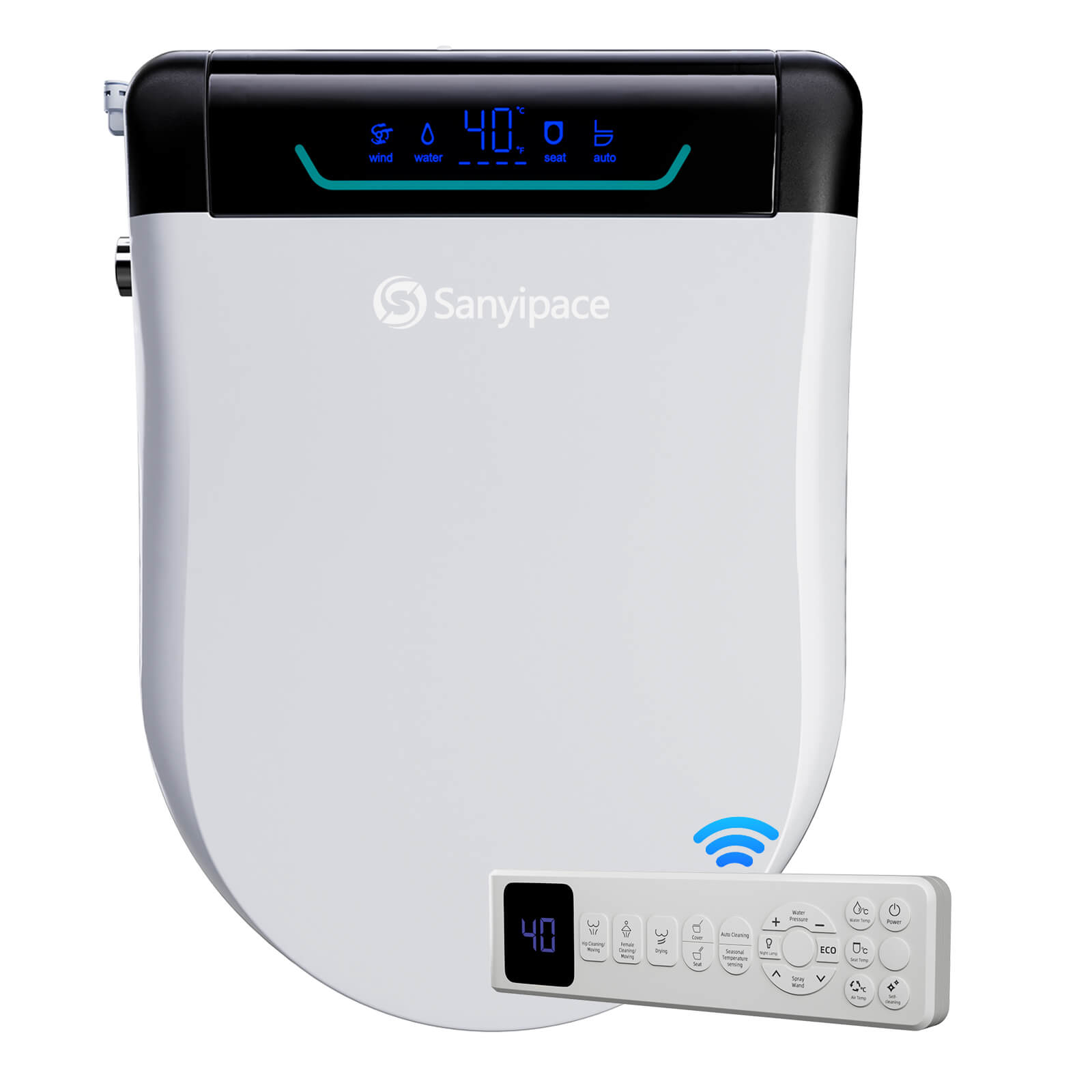 Instant Heating Smart Bidet Seat | Heated Cleaning & Comfort Upgrade